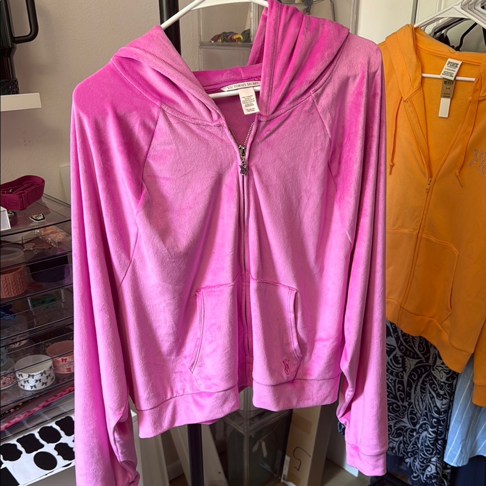 Victoria's Secret Pink Zip-Up Hoodie